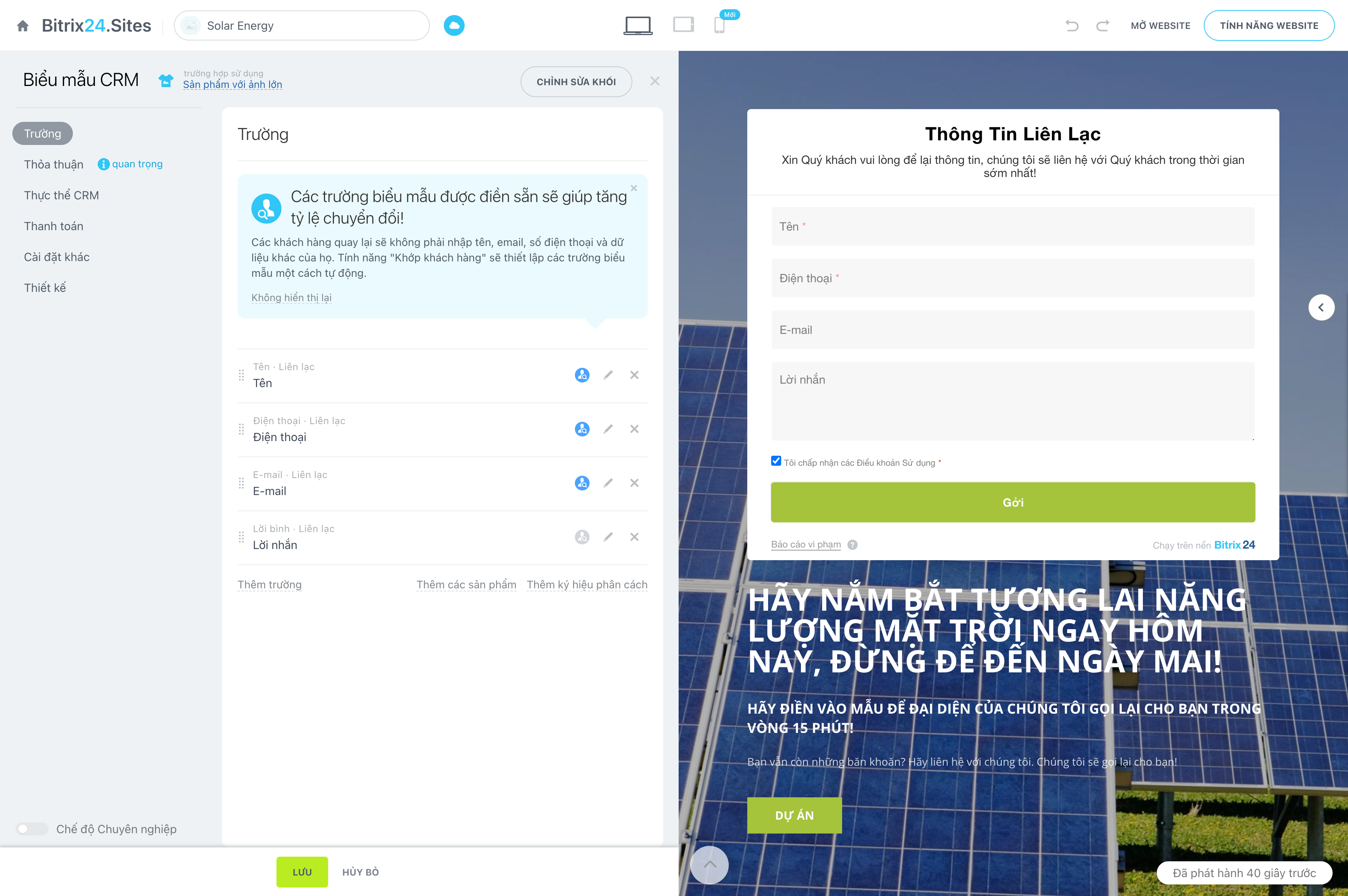 Hệ thống CRM quản lý dữ liệu khách hàng tập trung