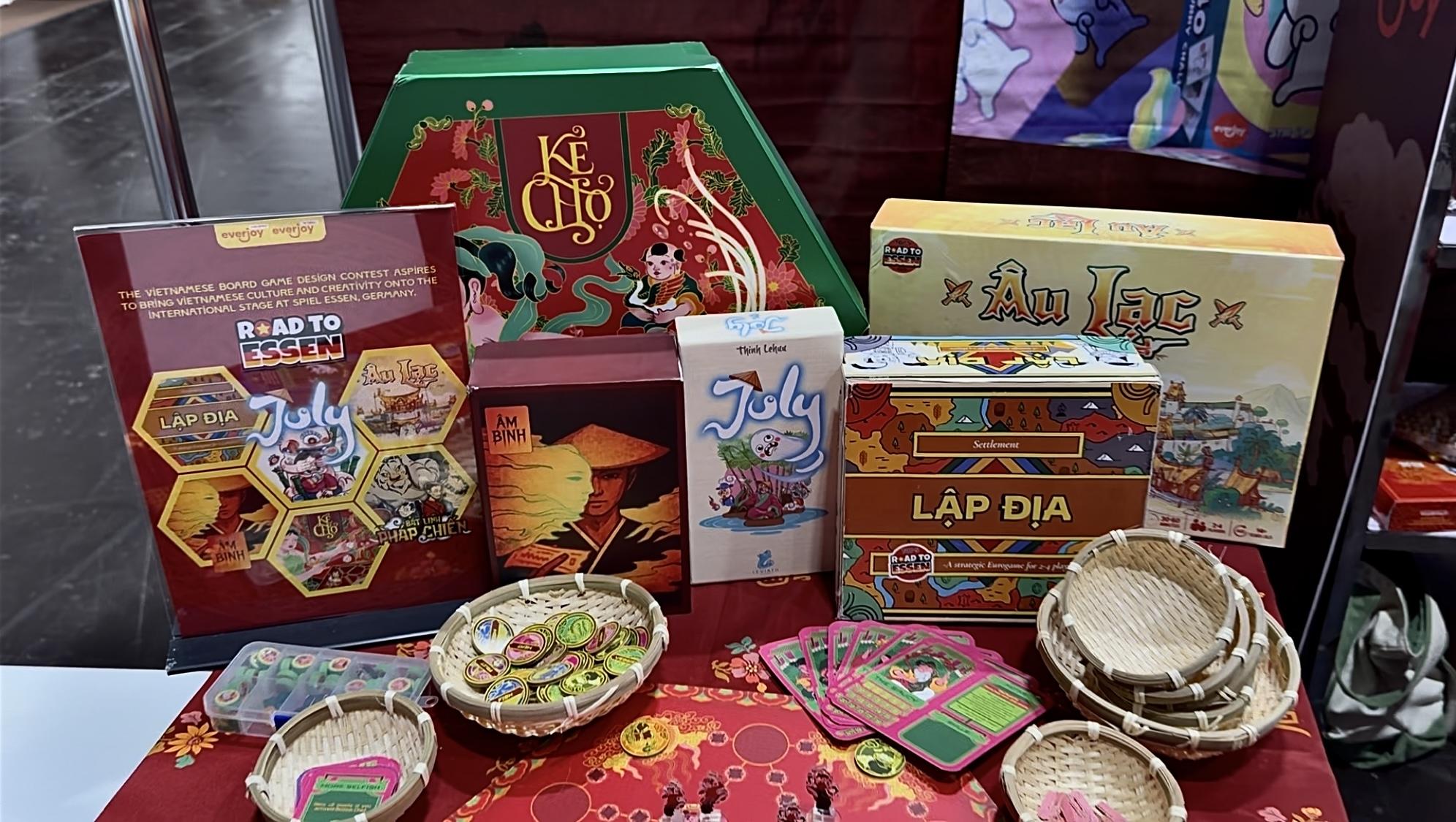 Các tựa game thu hút đông đảo khách tham quan Các tựa game Việt tại SPIEL Essen 2025